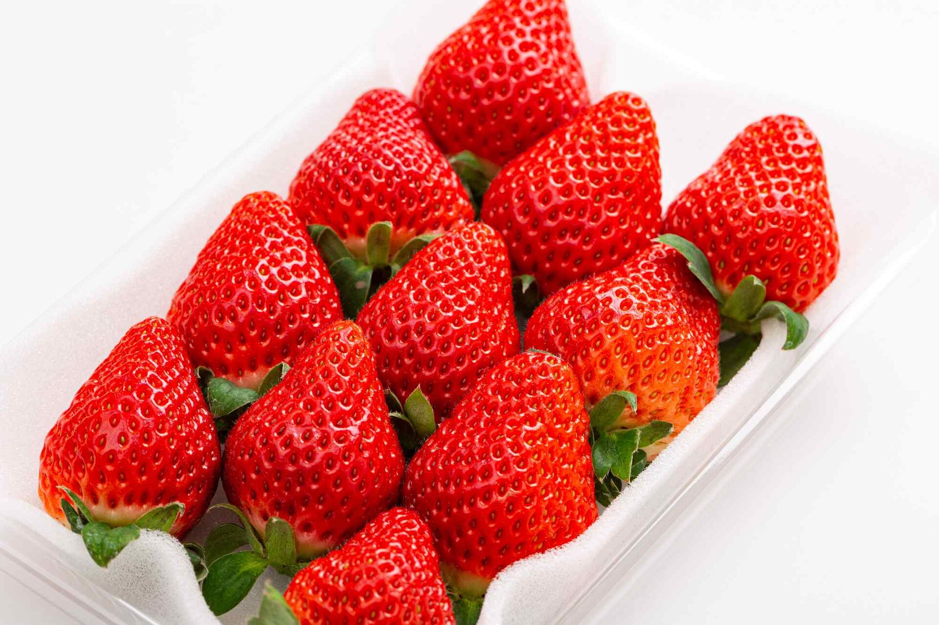 農園直売のいちご販売